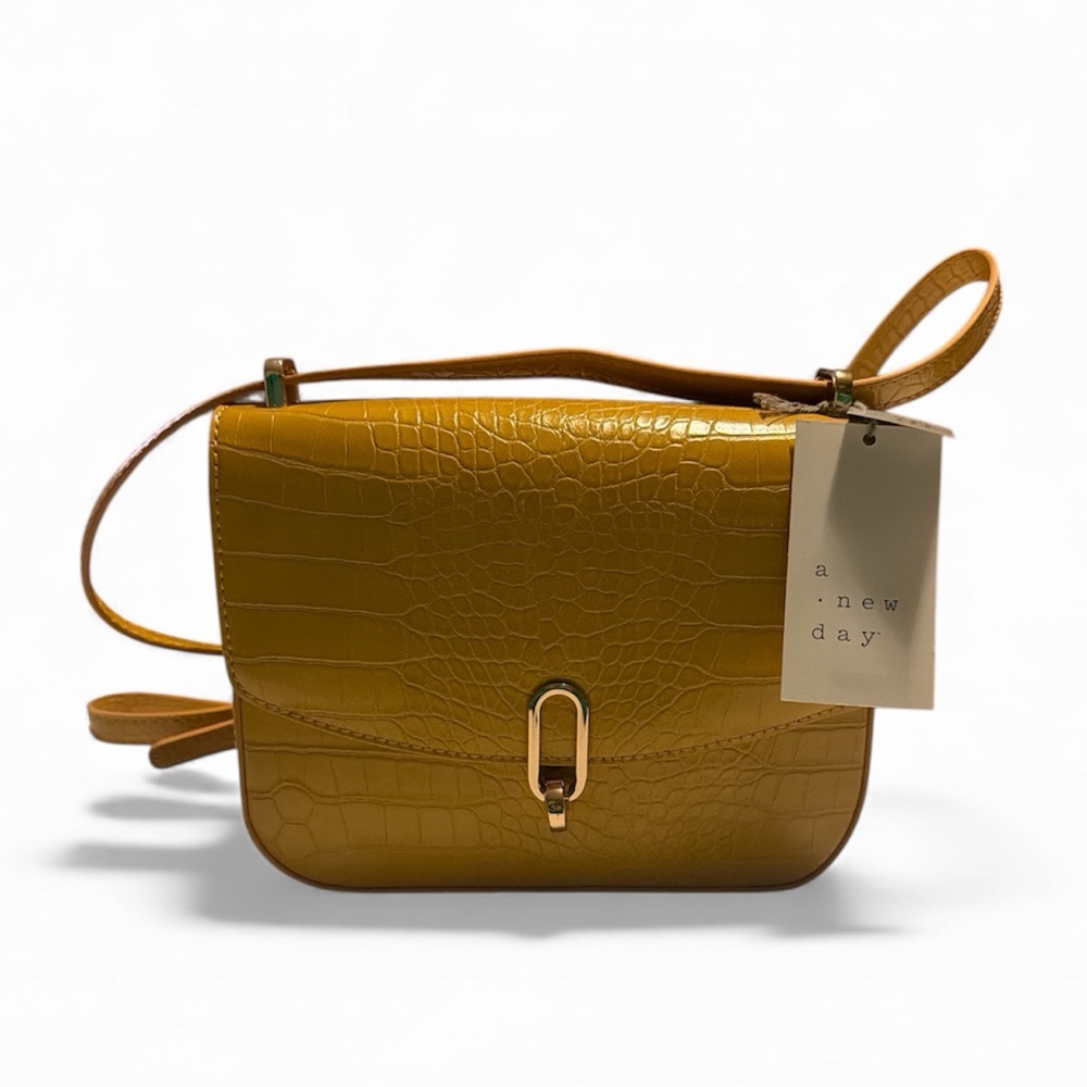 A New Day Faux Leather Crossbody